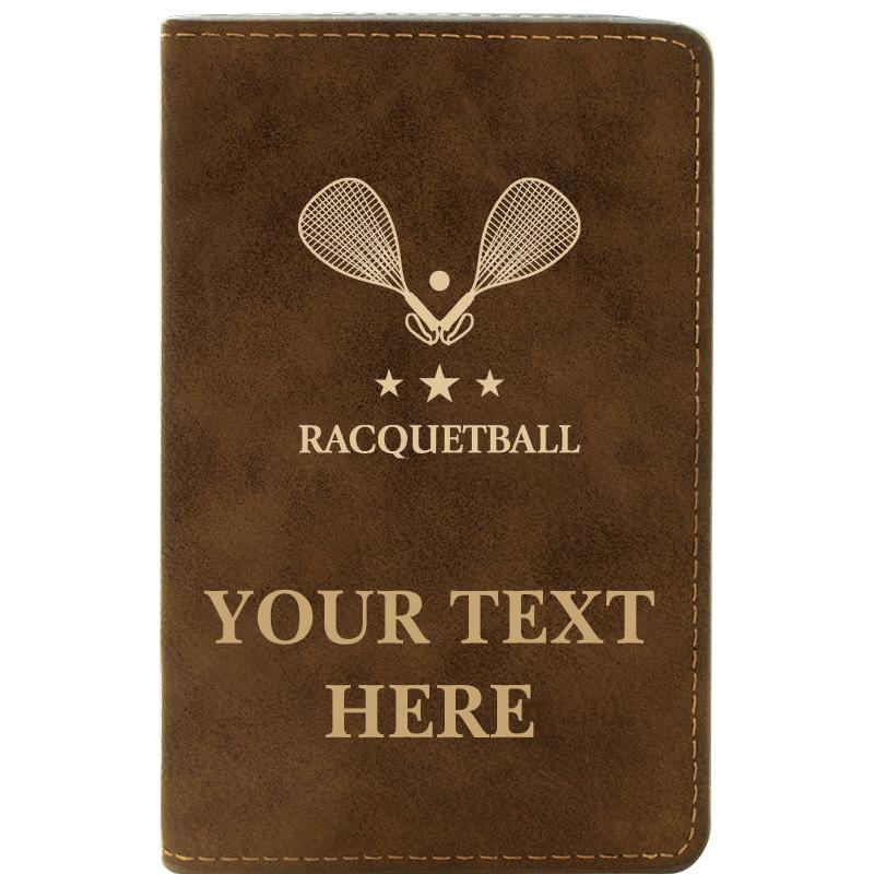 LEATHER WINE SET RUSTIC 2 PC