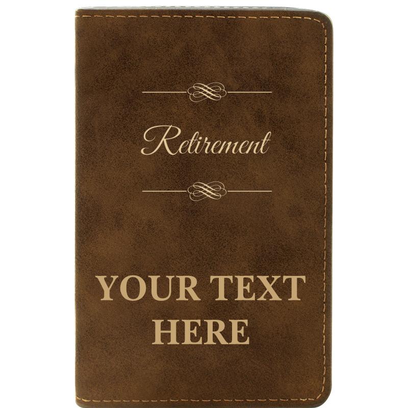 LEATHER WINE SET RUSTIC 2 PC