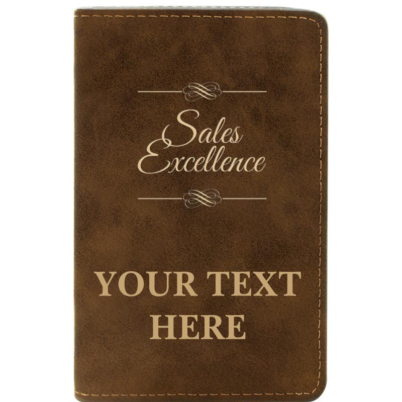 LEATHER WINE SET RUSTIC 2 PC