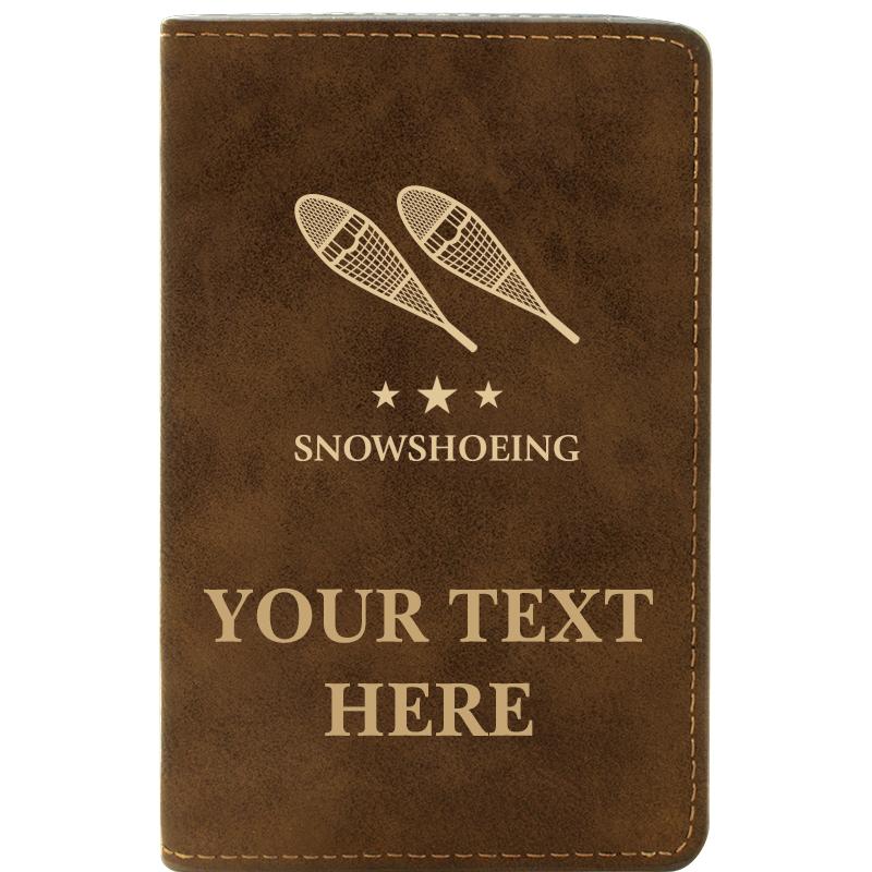 LEATHER WINE SET RUSTIC 2 PC