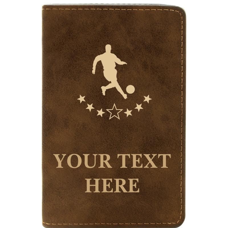 LEATHER WINE SET RUSTIC 2 PC