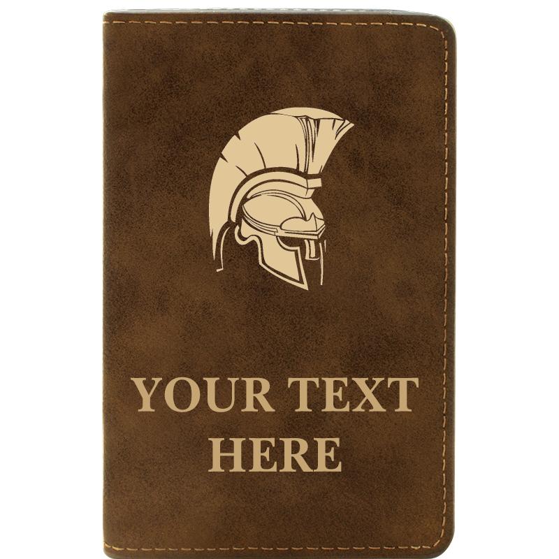 LEATHER WINE SET RUSTIC 2 PC