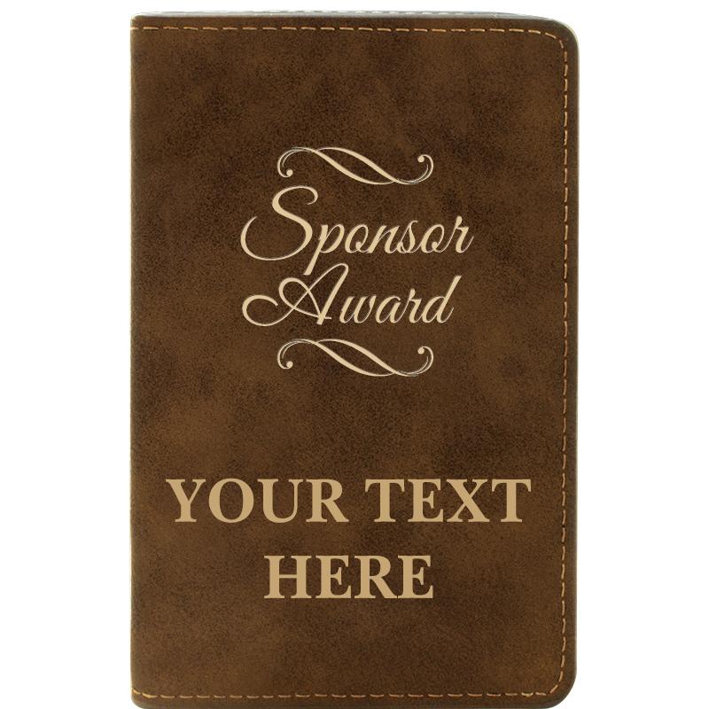 LEATHER WINE SET RUSTIC 2 PC