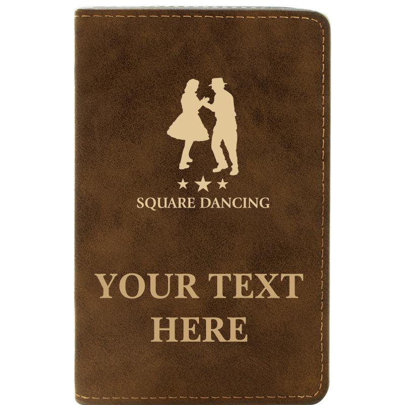 LEATHER WINE SET RUSTIC 2 PC