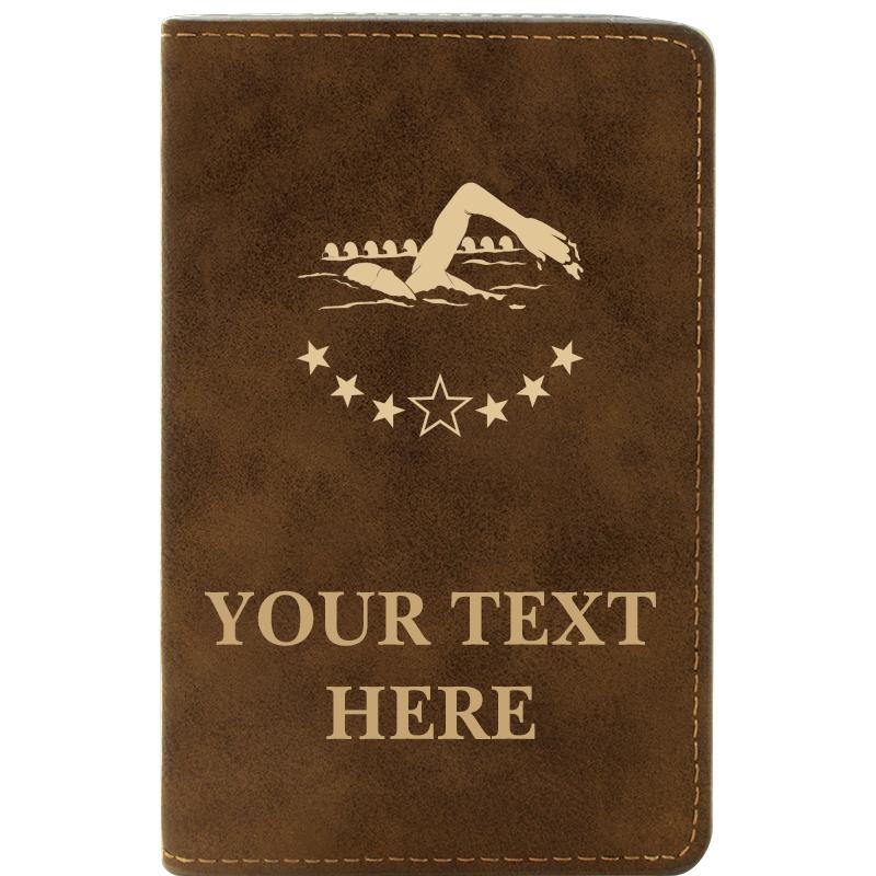 LEATHER WINE SET RUSTIC 2 PC