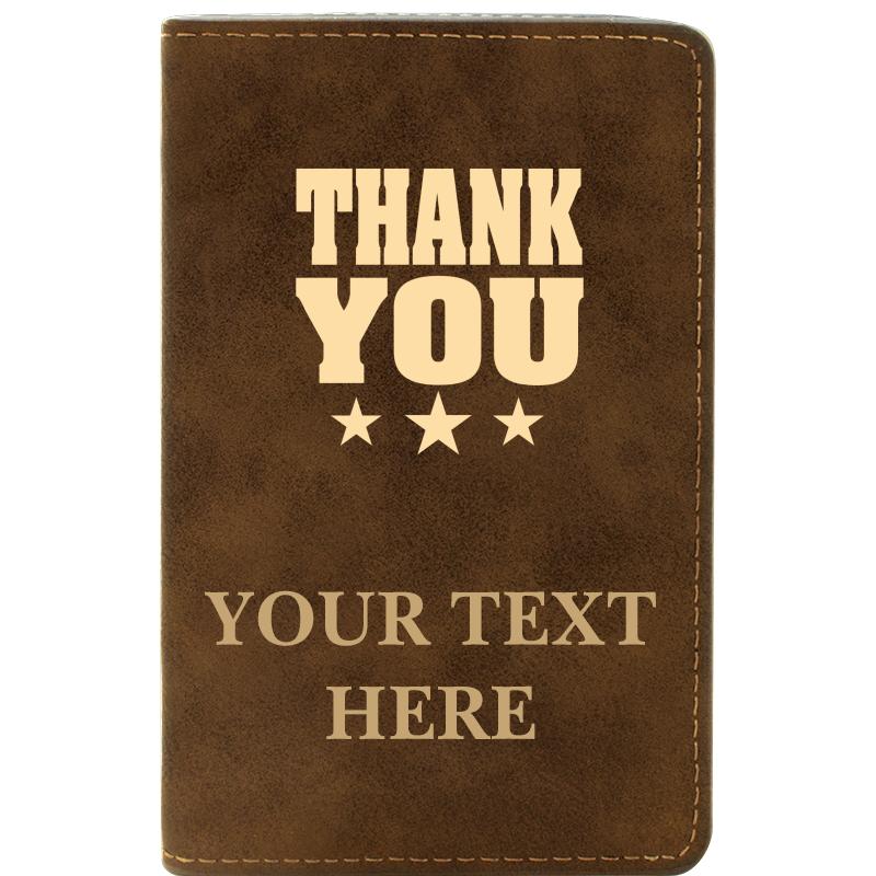 LEATHER WINE SET RUSTIC 2 PC