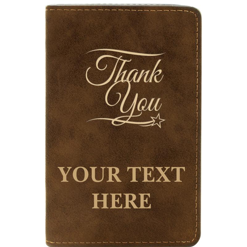 LEATHER WINE SET RUSTIC 2 PC