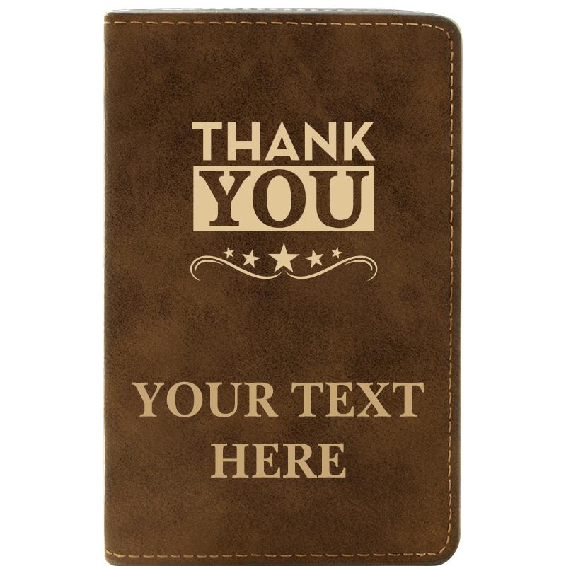 LEATHER WINE SET RUSTIC 2 PC