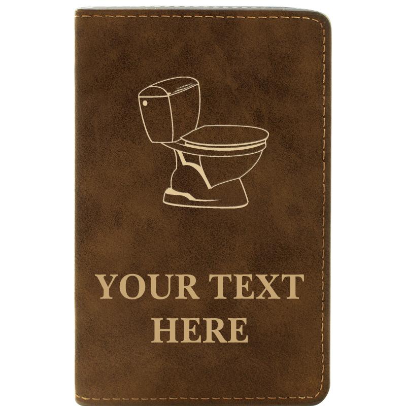 LEATHER WINE SET RUSTIC 2 PC