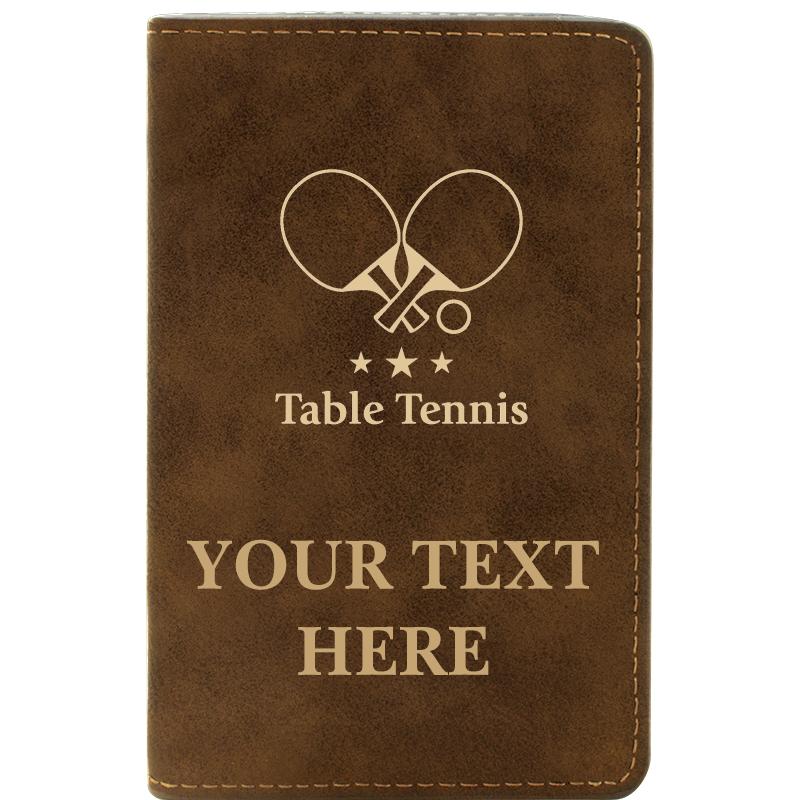 LEATHER WINE SET RUSTIC 2 PC