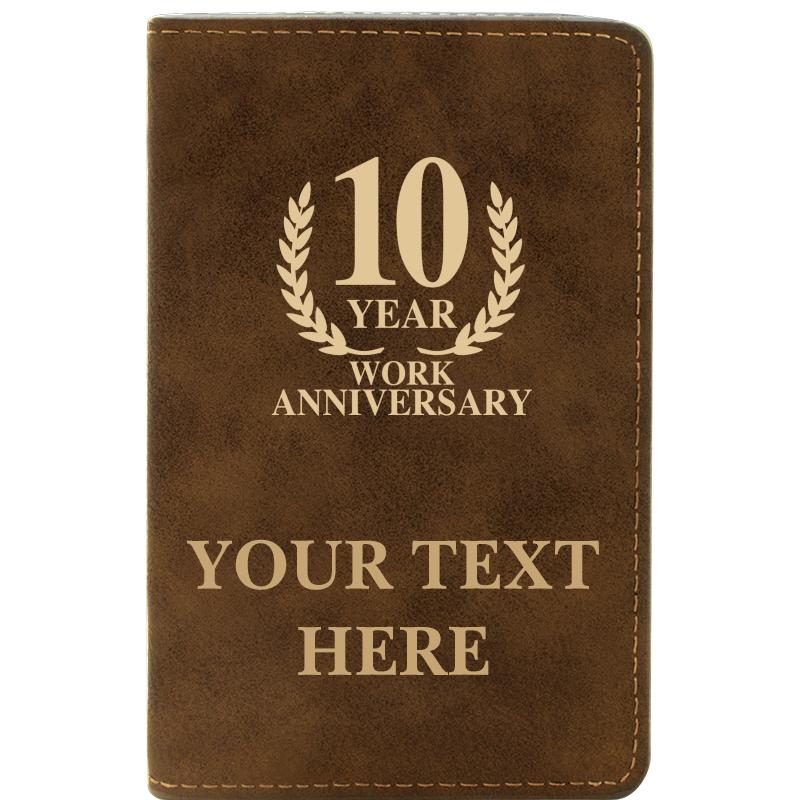 LEATHER WINE SET RUSTIC 2 PC