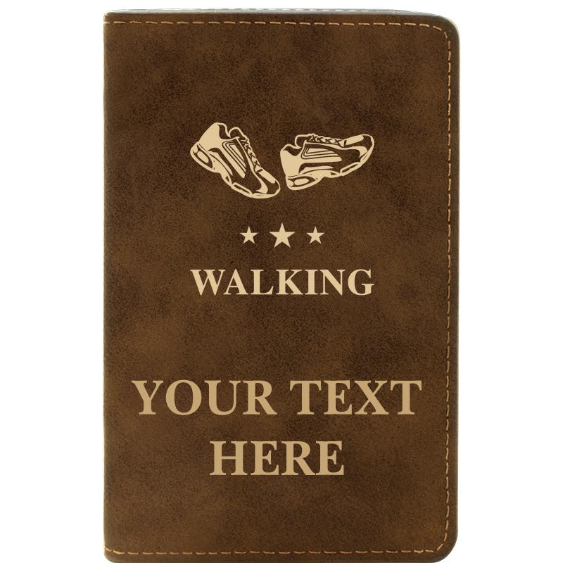 LEATHER WINE SET RUSTIC 2 PC