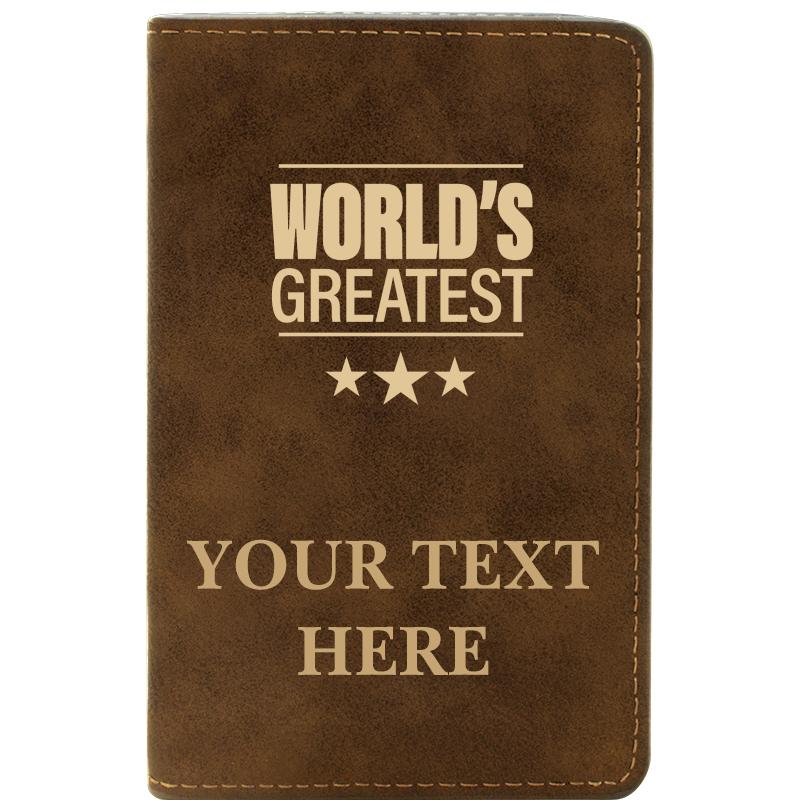 LEATHER WINE SET RUSTIC 2 PC