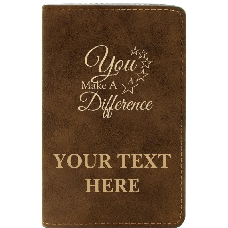 LEATHER WINE SET RUSTIC 2 PC