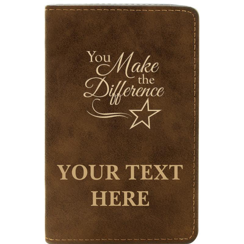 LEATHER WINE SET RUSTIC 2 PC