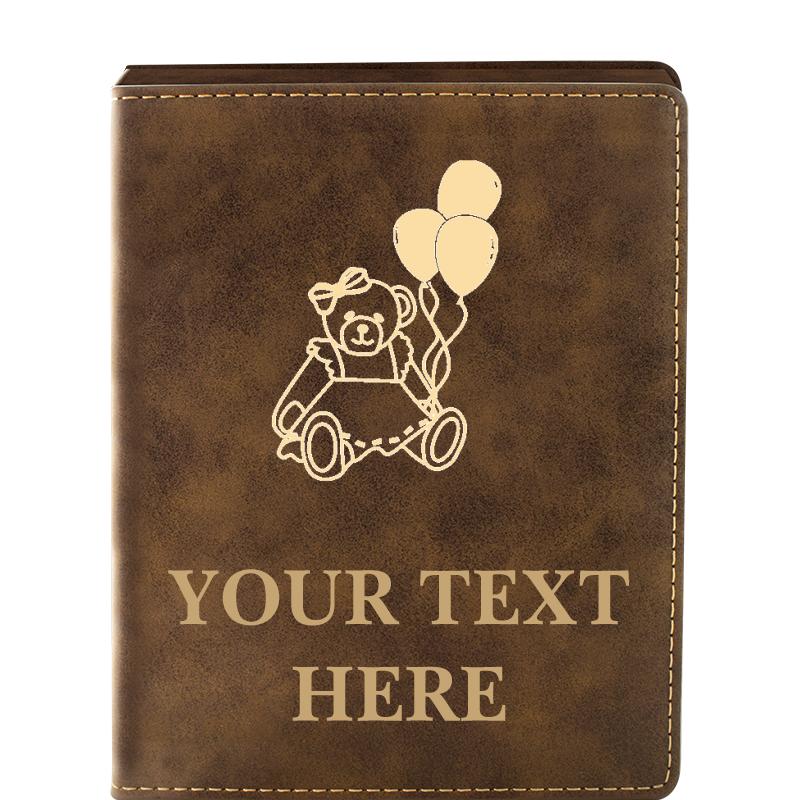 LEATHER WINE SET RUSTIC 4 PC