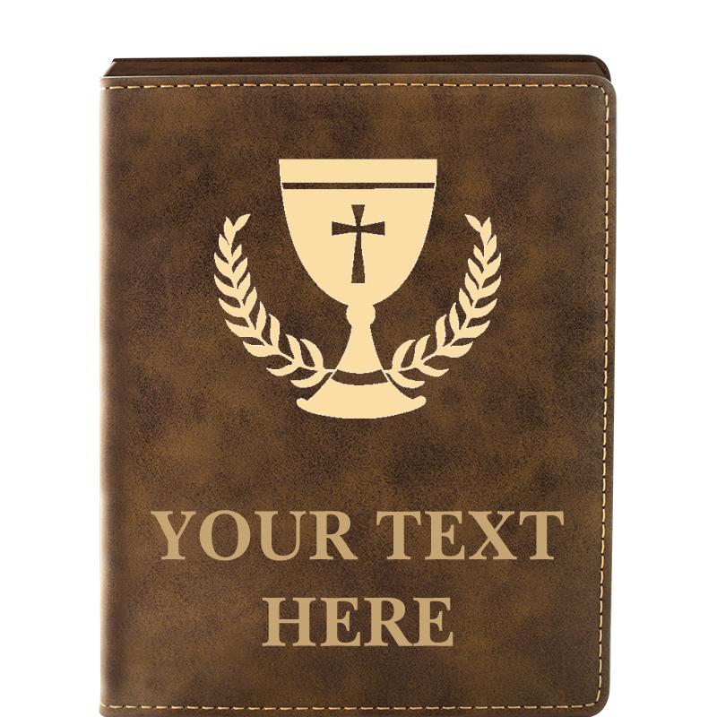 LEATHER WINE SET RUSTIC 4 PC