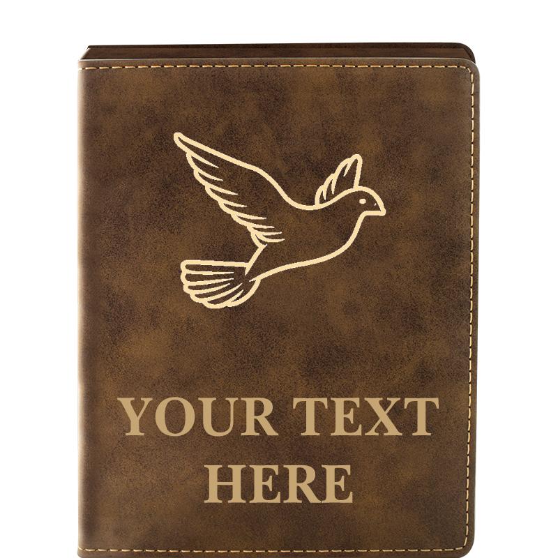 LEATHER WINE SET RUSTIC 4 PC