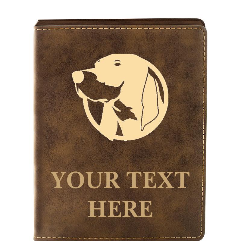 LEATHER WINE SET RUSTIC 4 PC