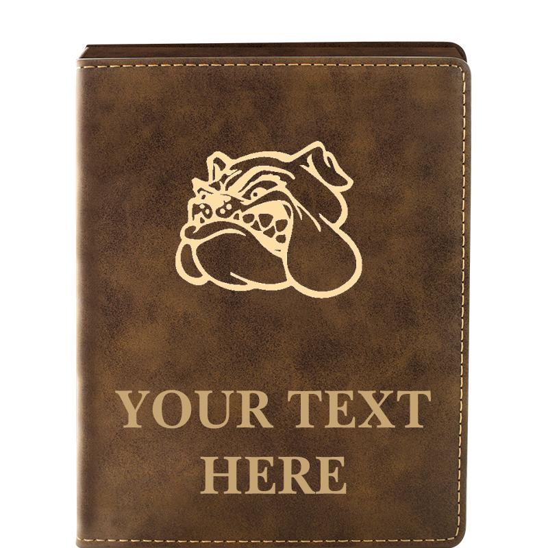 LEATHER WINE SET RUSTIC 4 PC