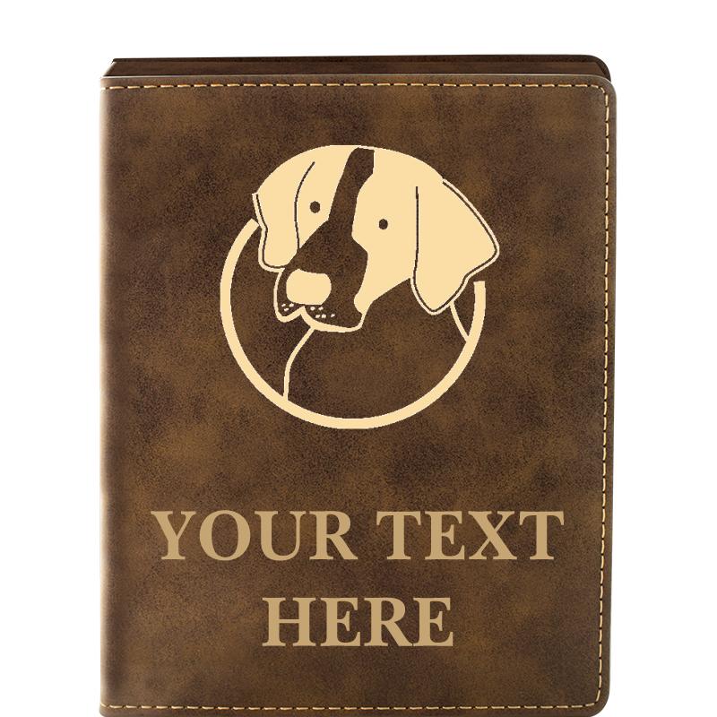 LEATHER WINE SET RUSTIC 4 PC