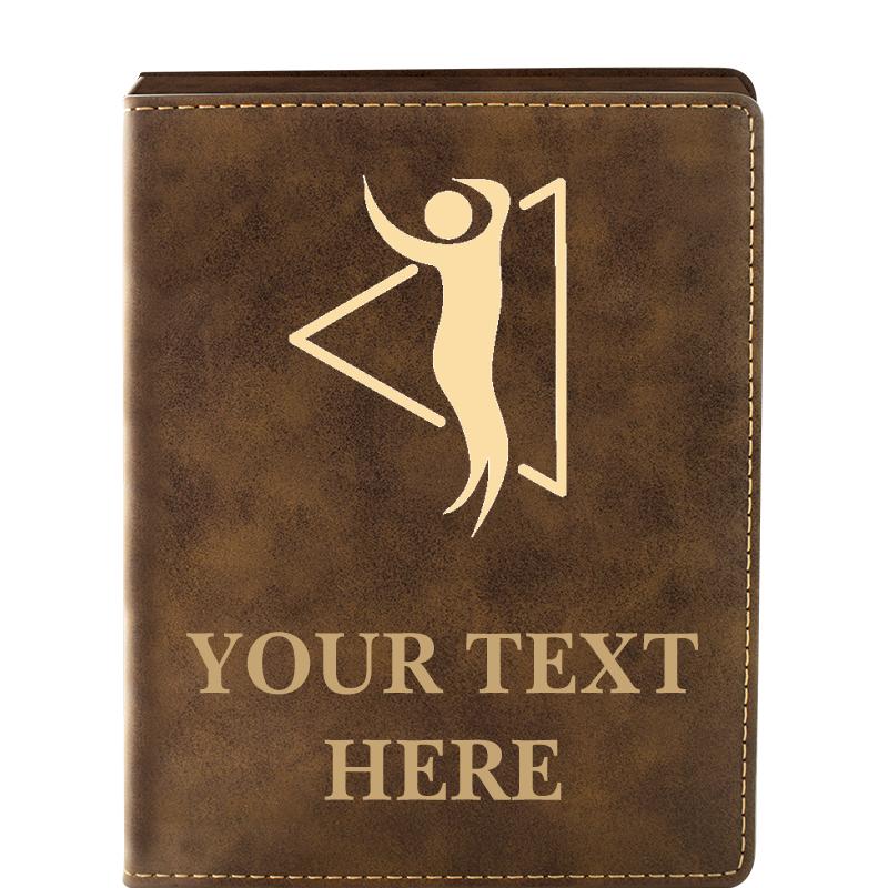 LEATHER WINE SET RUSTIC 4 PC