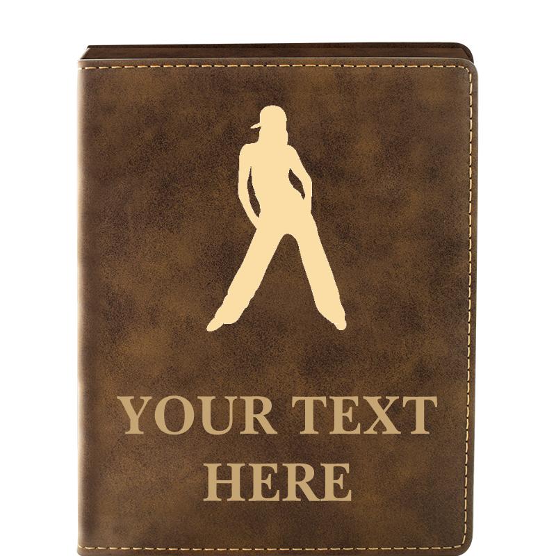 LEATHER WINE SET RUSTIC 4 PC