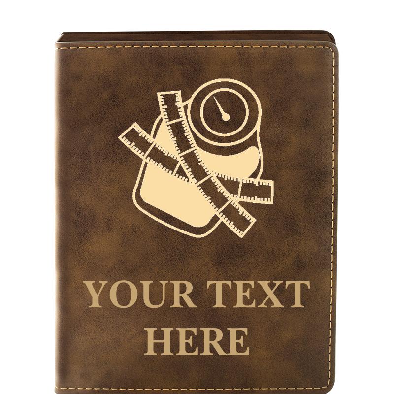 LEATHER WINE SET RUSTIC 4 PC