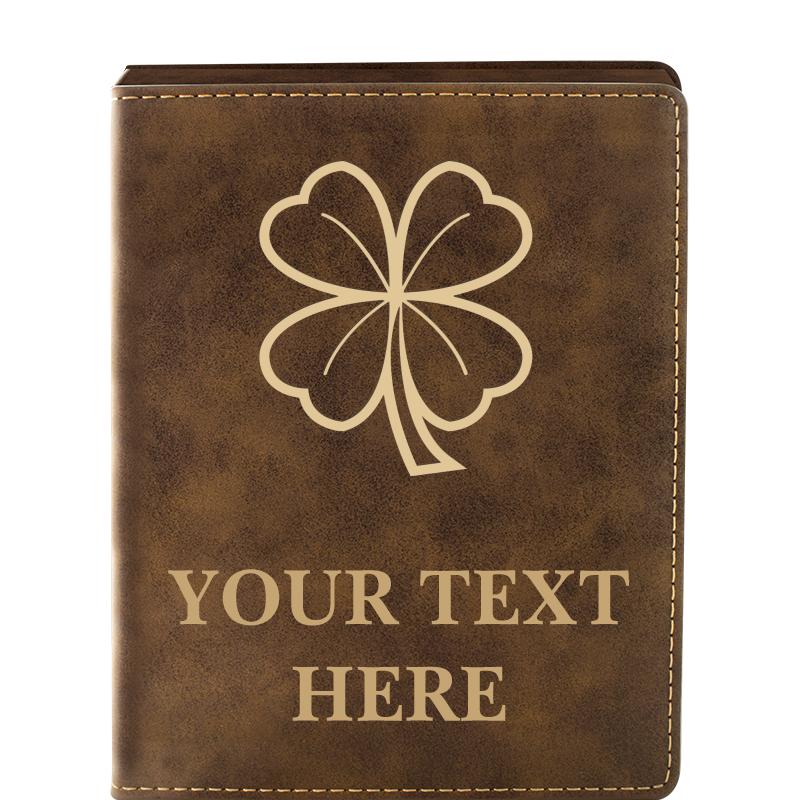 LEATHER WINE SET RUSTIC 4 PC