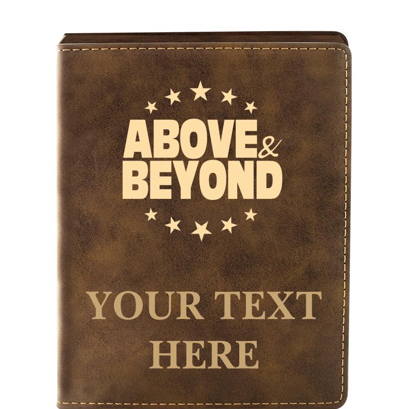 LEATHER WINE SET RUSTIC 4 PC