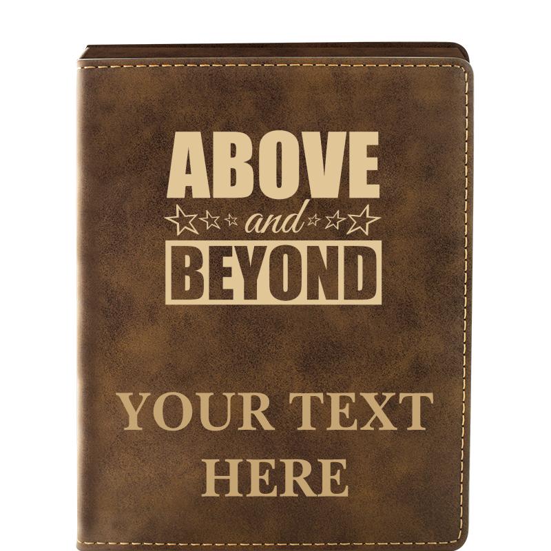 LEATHER WINE SET RUSTIC 4 PC