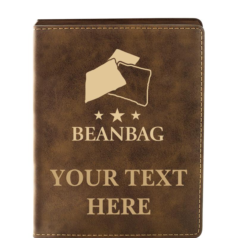 LEATHER WINE SET RUSTIC 4 PC