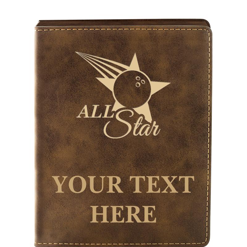 LEATHER WINE SET RUSTIC 4 PC