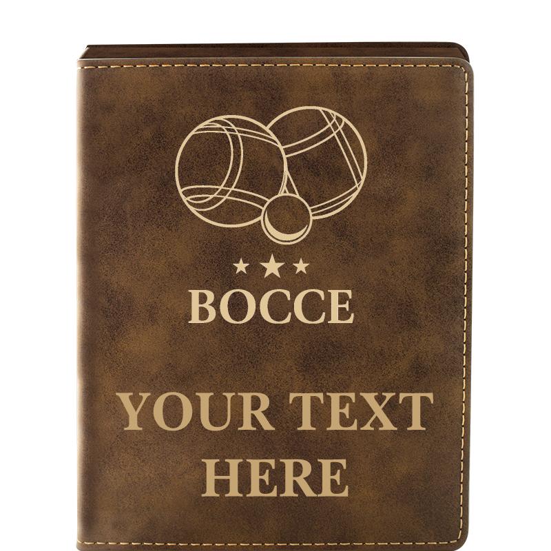 LEATHER WINE SET RUSTIC 4 PC