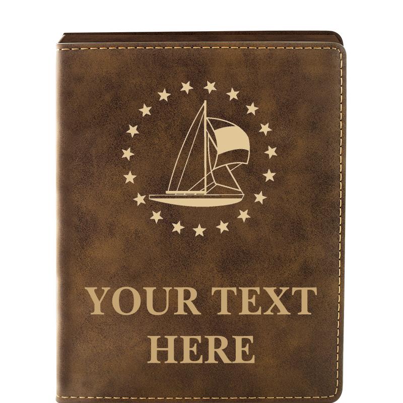 LEATHER WINE SET RUSTIC 4 PC