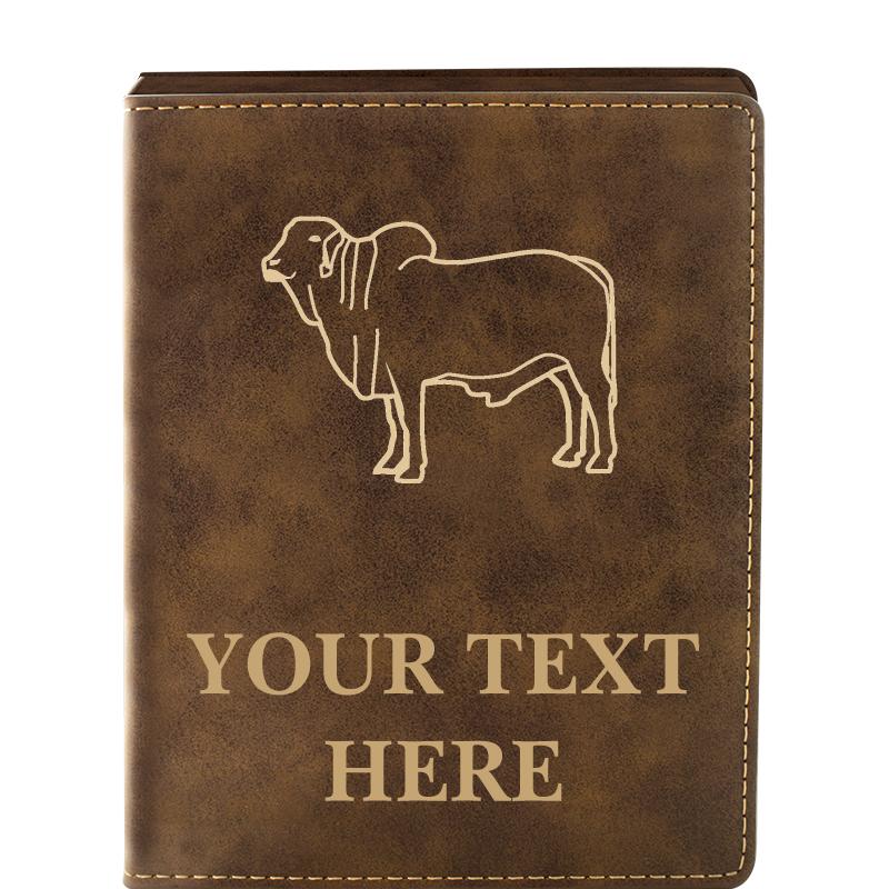 LEATHER WINE SET RUSTIC 4 PC