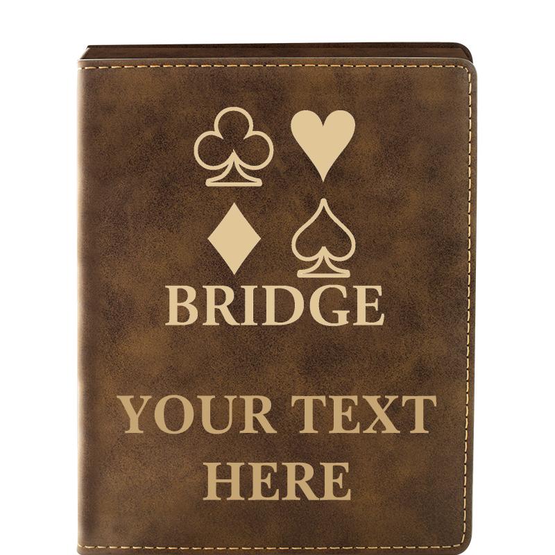 LEATHER WINE SET RUSTIC 4 PC