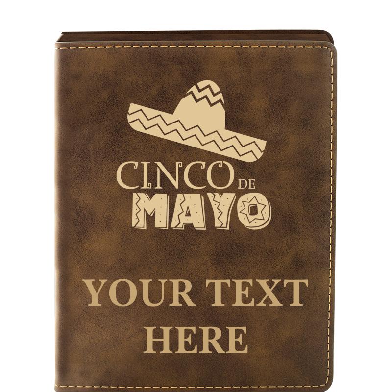 LEATHER WINE SET RUSTIC 4 PC