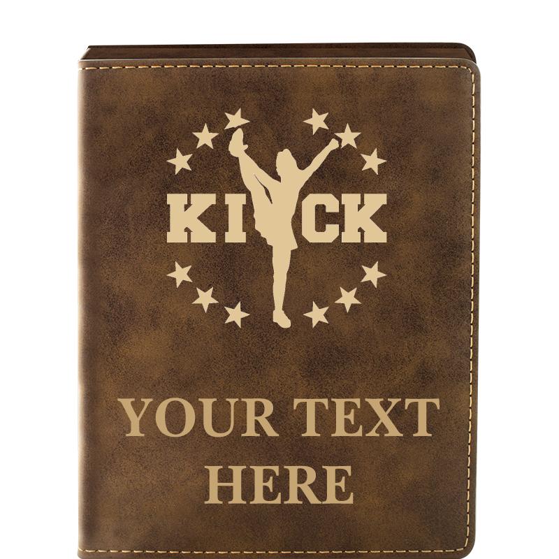 LEATHER WINE SET RUSTIC 4 PC