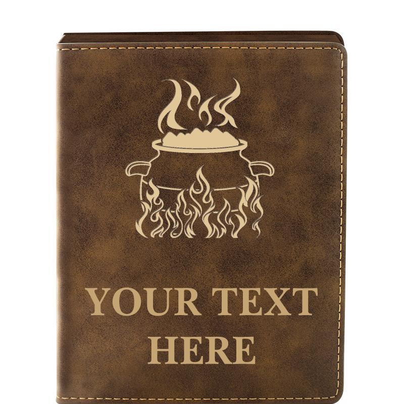 LEATHER WINE SET RUSTIC 4 PC