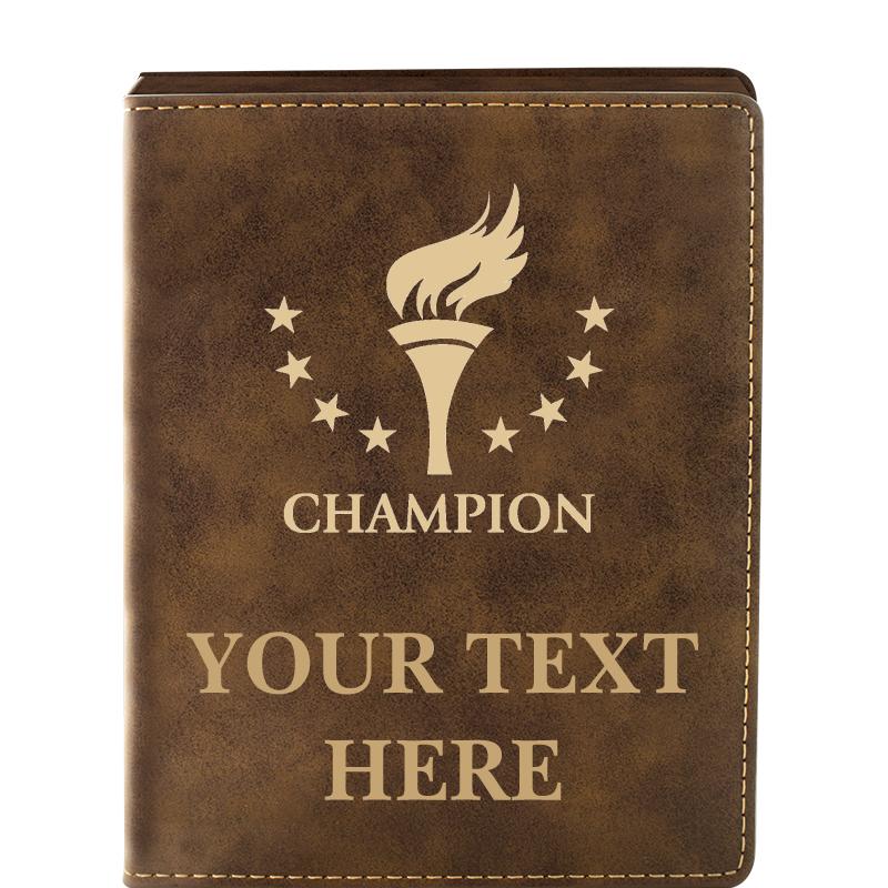 LEATHER WINE SET RUSTIC 4 PC