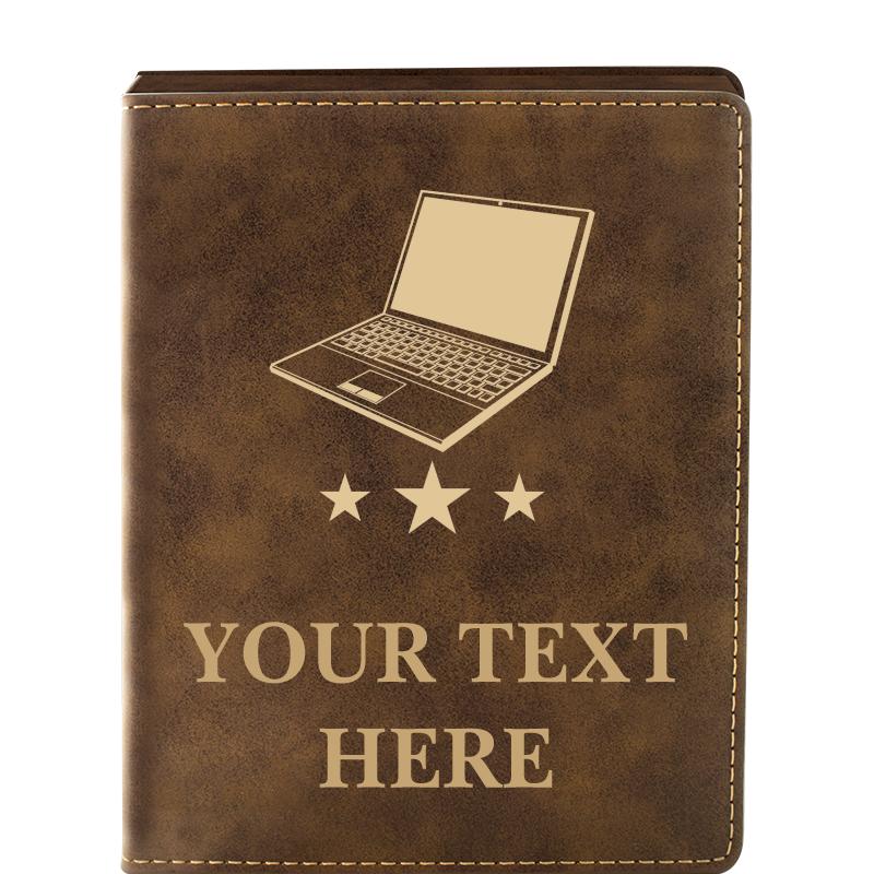 LEATHER WINE SET RUSTIC 4 PC