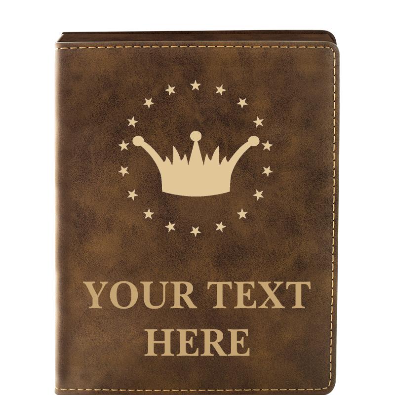 LEATHER WINE SET RUSTIC 4 PC