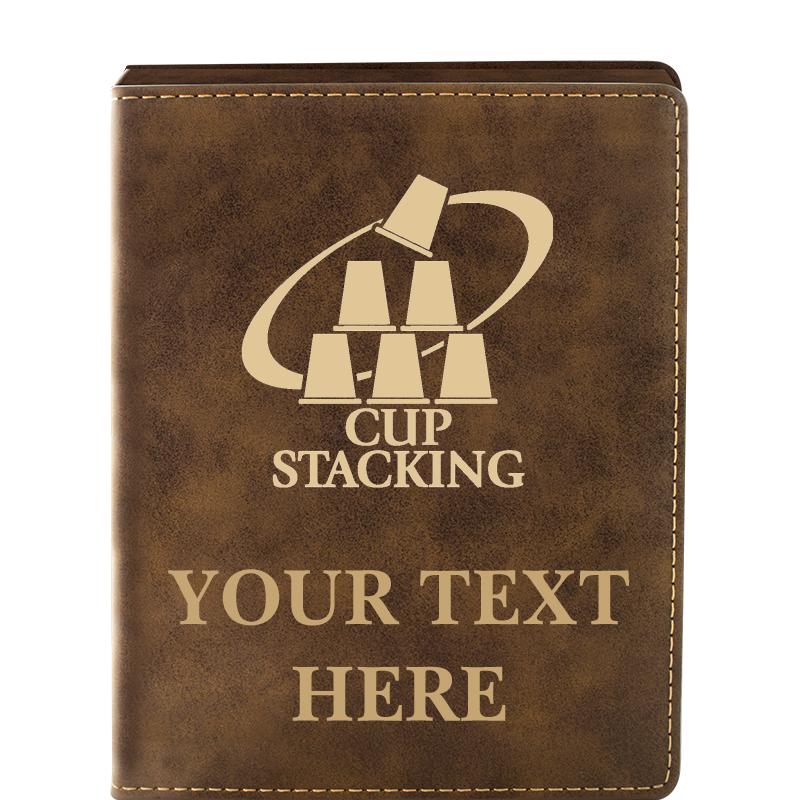 LEATHER WINE SET RUSTIC 4 PC