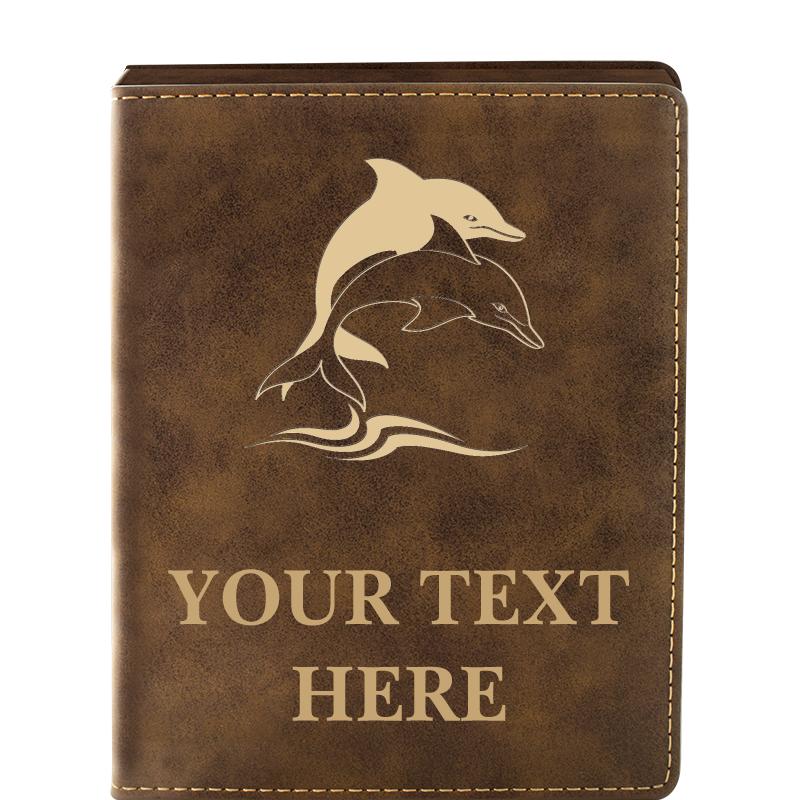 LEATHER WINE SET RUSTIC 4 PC