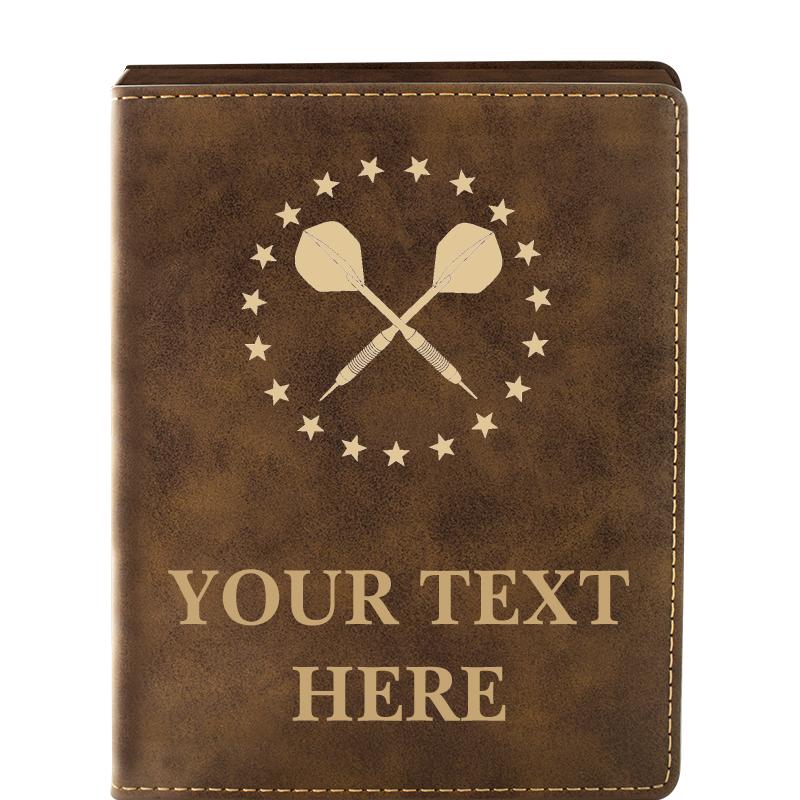 LEATHER WINE SET RUSTIC 4 PC