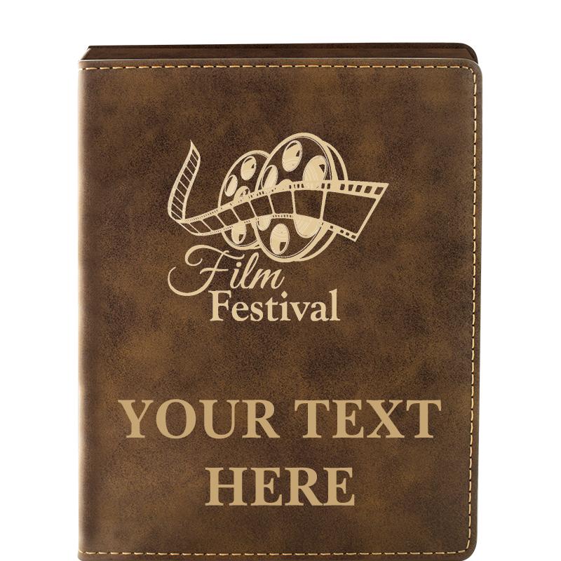 LEATHER WINE SET RUSTIC 4 PC