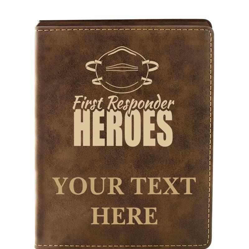 LEATHER WINE SET RUSTIC 4 PC