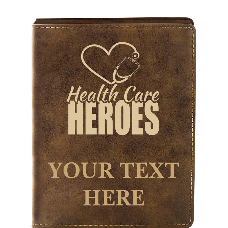 LEATHER WINE SET RUSTIC 4 PC