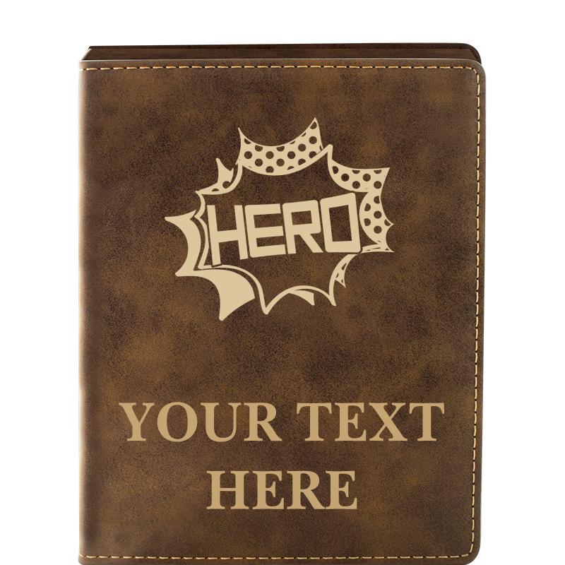 LEATHER WINE SET RUSTIC 4 PC